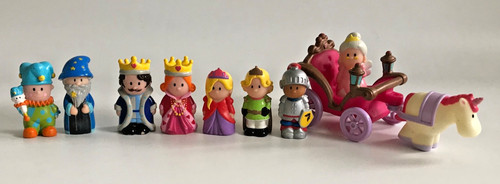 Elc happyland royal figures - happyland, x9