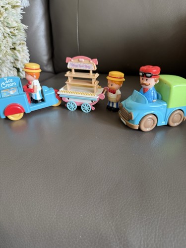 Elc happyland car - happyland, cream