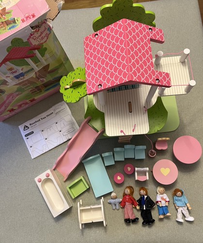 Elc rosebud wooden village - wooden,